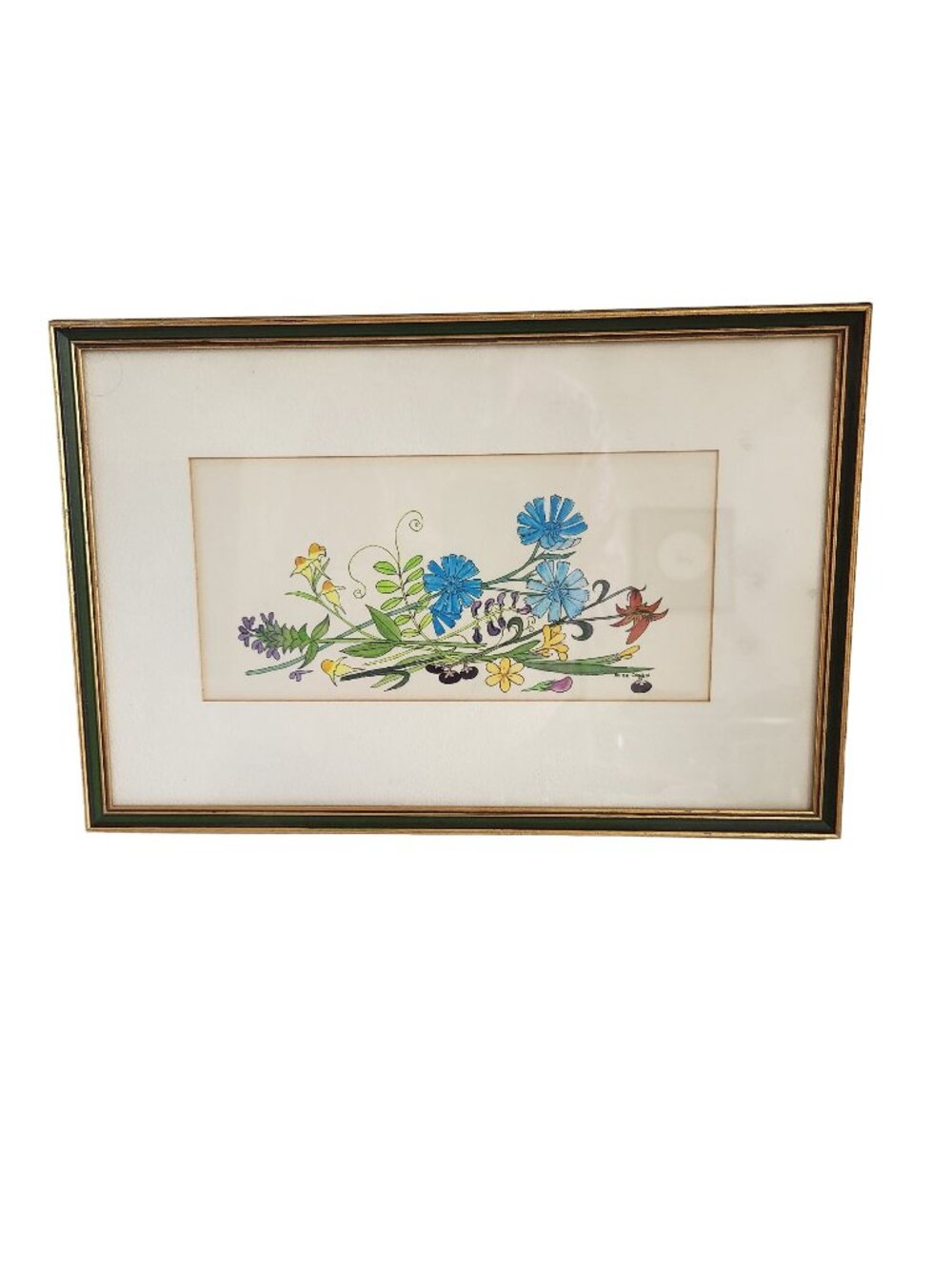 Spring Flowers Picture Original signed